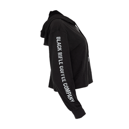 Women's Premium Reticle Crop Hoodie