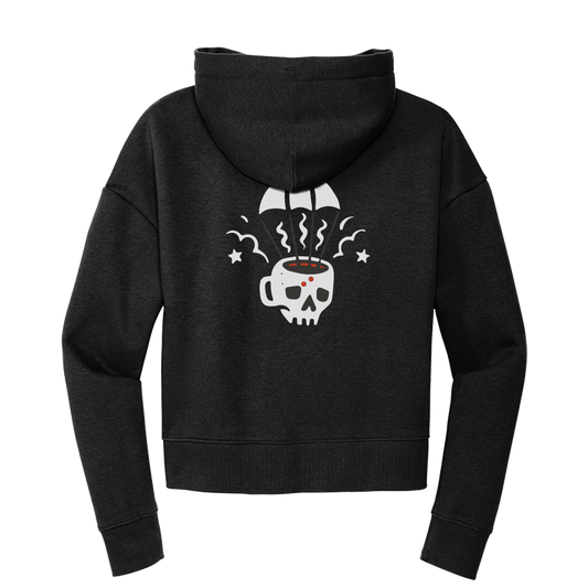 Women's ParaMug Crop Zip-up Hoodie
