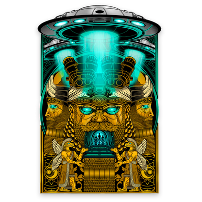 Annunaki Gold ECS Sticker